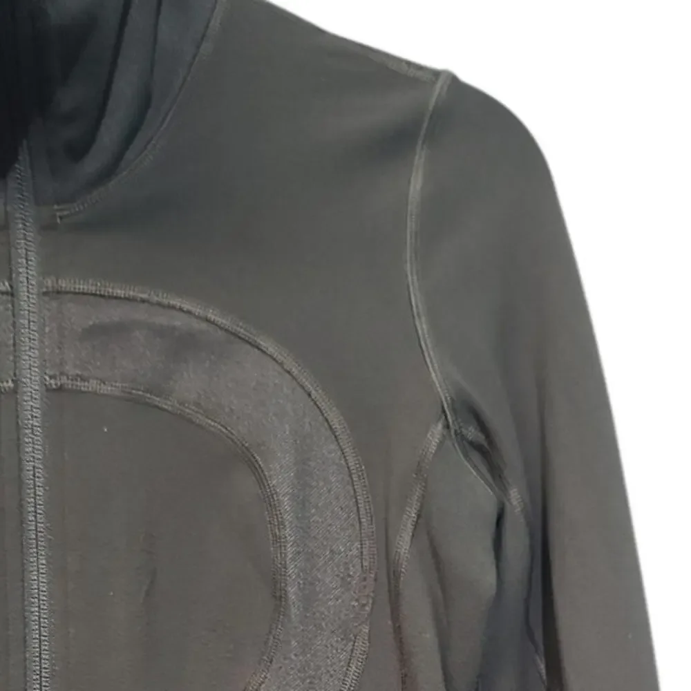 Lululemon In Stride To-and-From Jacket Army Green Size 4 GUC - Picture 5 of 8